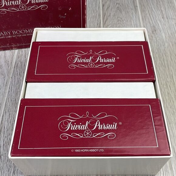 Trivial Pursuit Baby Boomer Subsidiary Card Set. Vintage 1983 - Picture 3 of 8